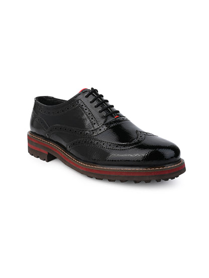 ALBERTO TORRESI MENS SEBESTIAN WING-TIP BROGUE SHOES FOR MEN