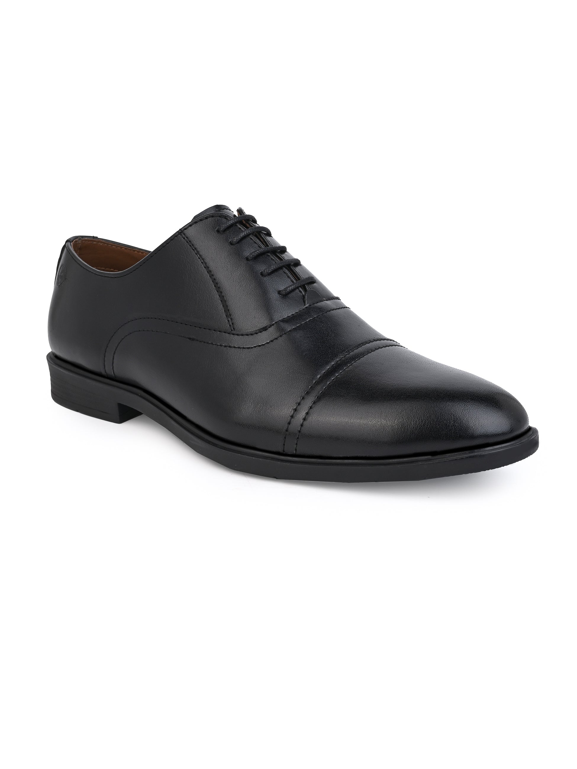 Alberto Torresi Black Synthetic formal Shoes