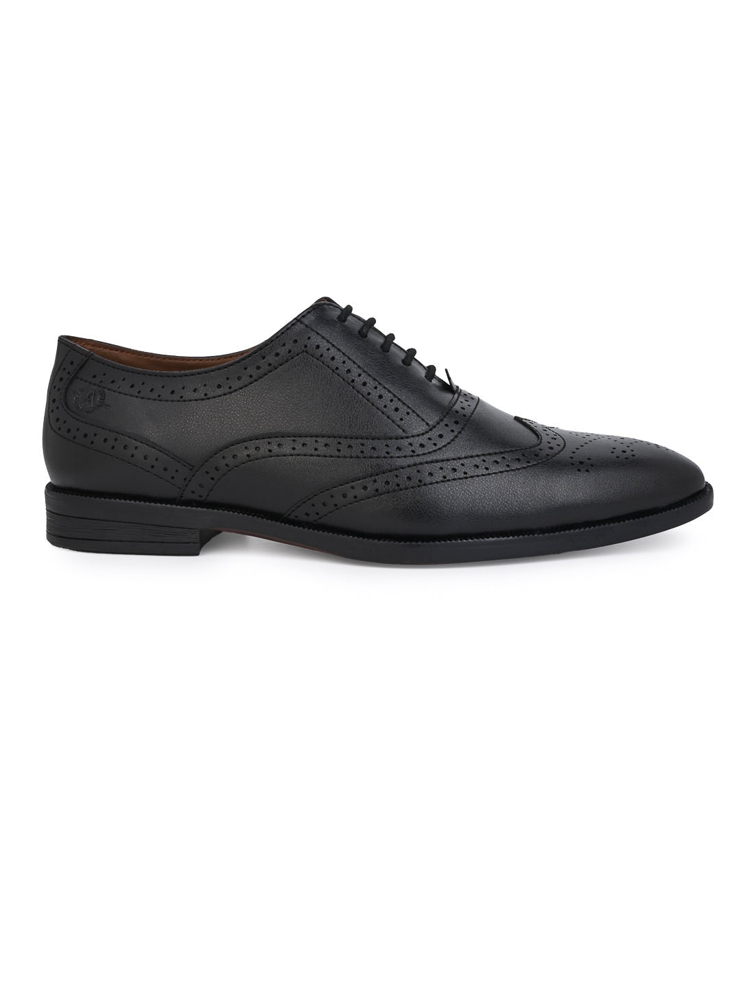 Alberto Torresi Black formal Brogue Shoes