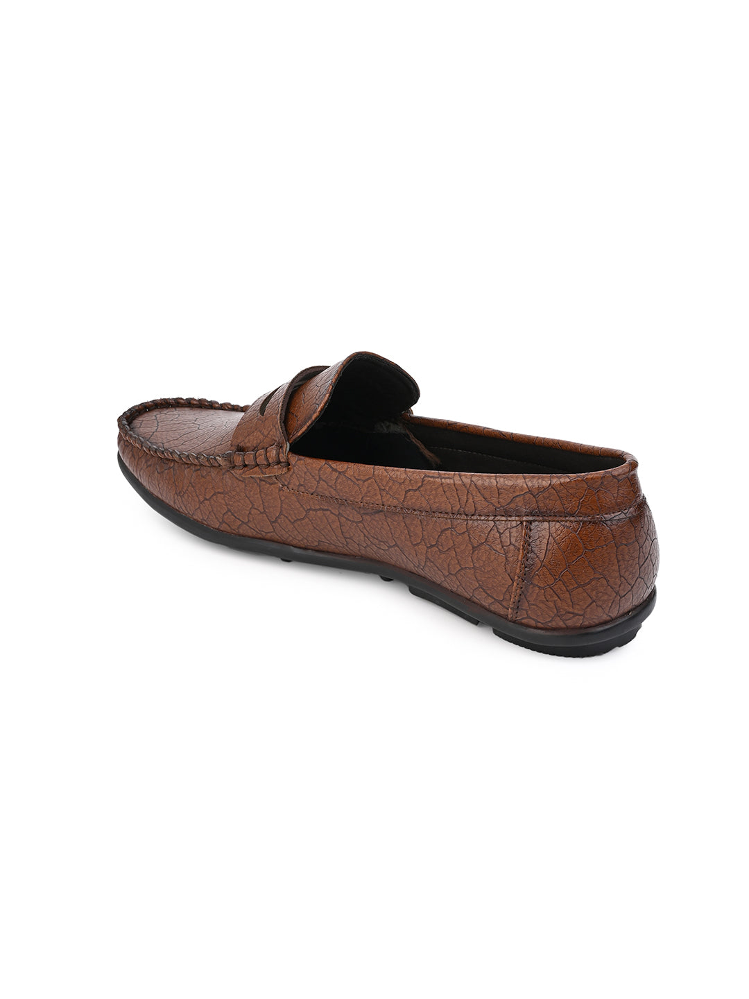 Alberto Torresi Synthetic Tan Loafers For Men