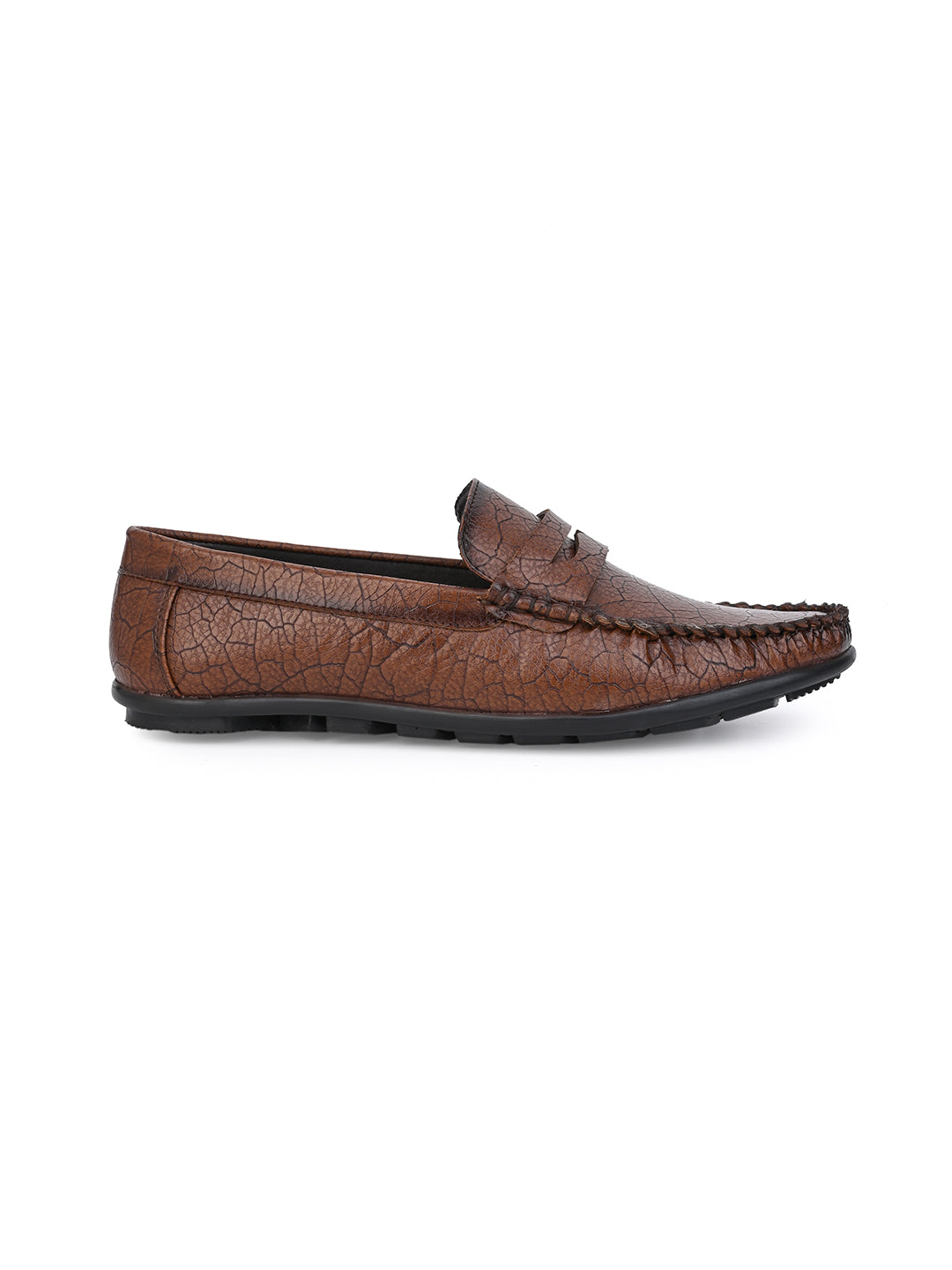 Alberto Torresi Synthetic Tan Loafers For Men