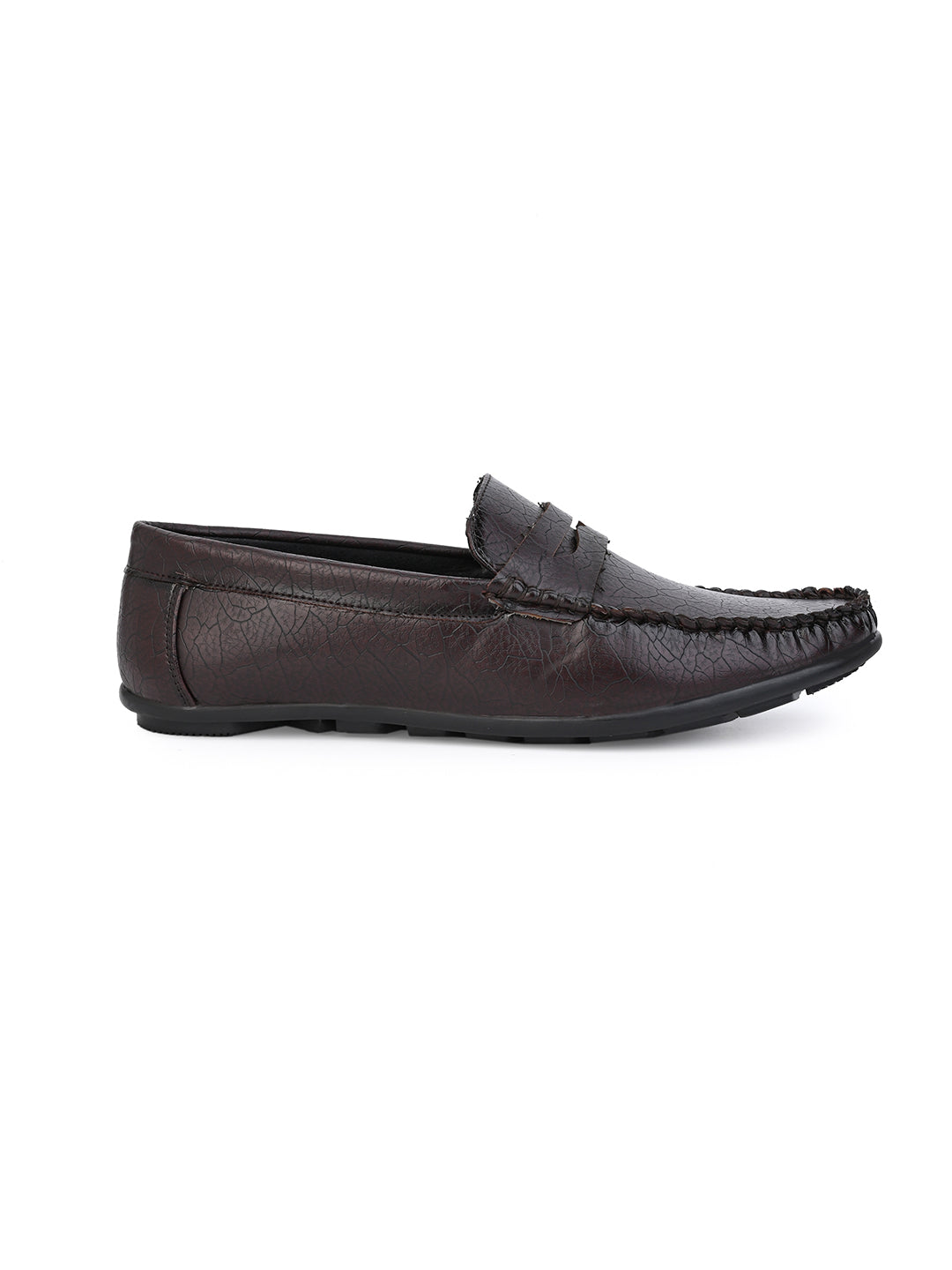 Alberto Torresi Synthetic Brown Loafers For Men