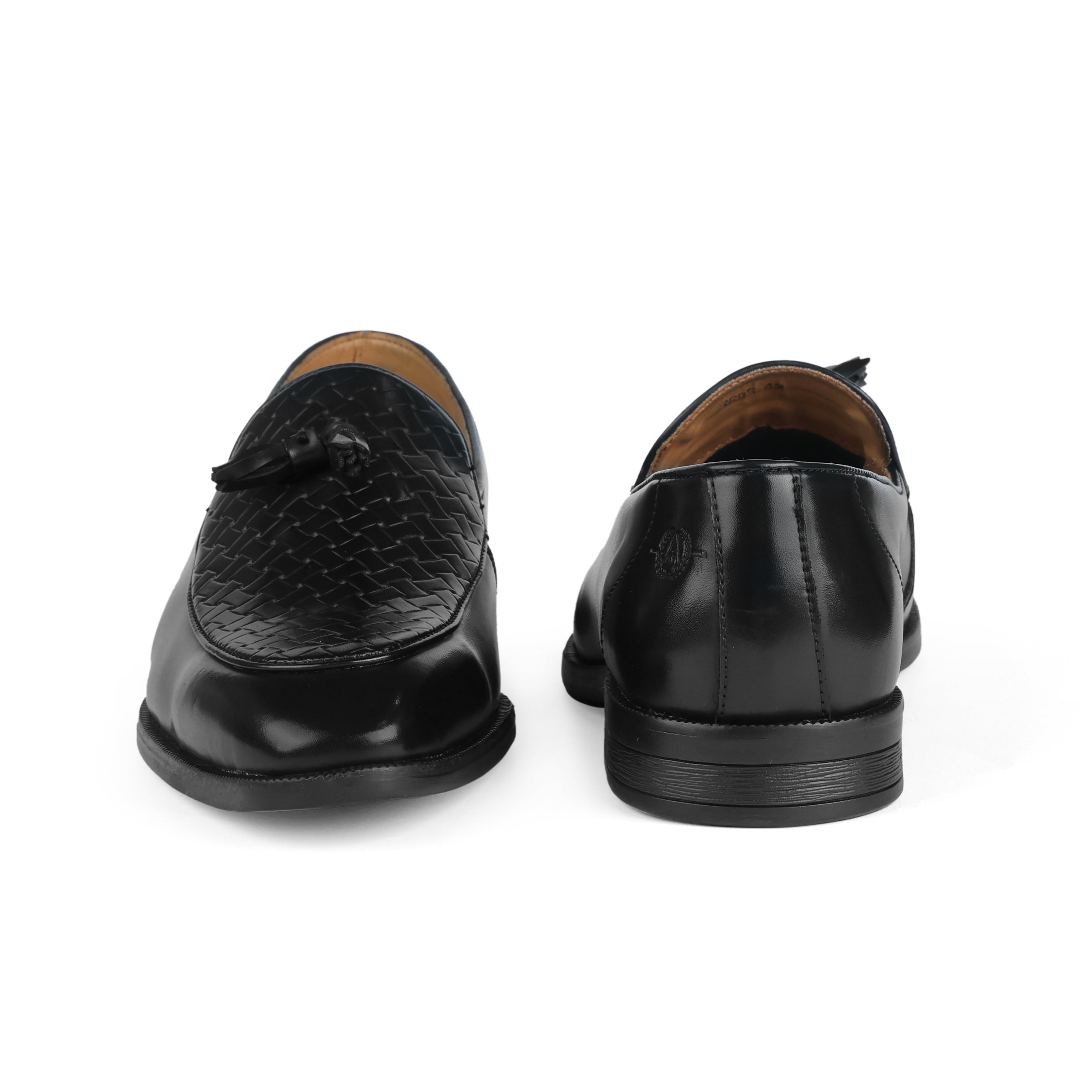 Alberto Torresi Black Slipon formal Shoes