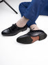 Alberto Torresi Black formal Brogue Shoes