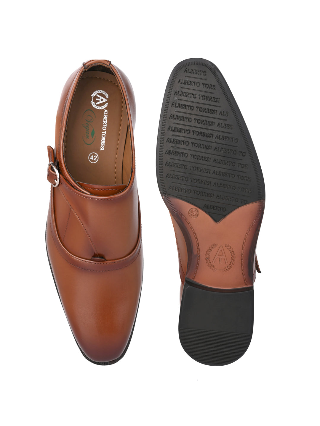 Alberto Torresi Tan Slipon formal Shoes