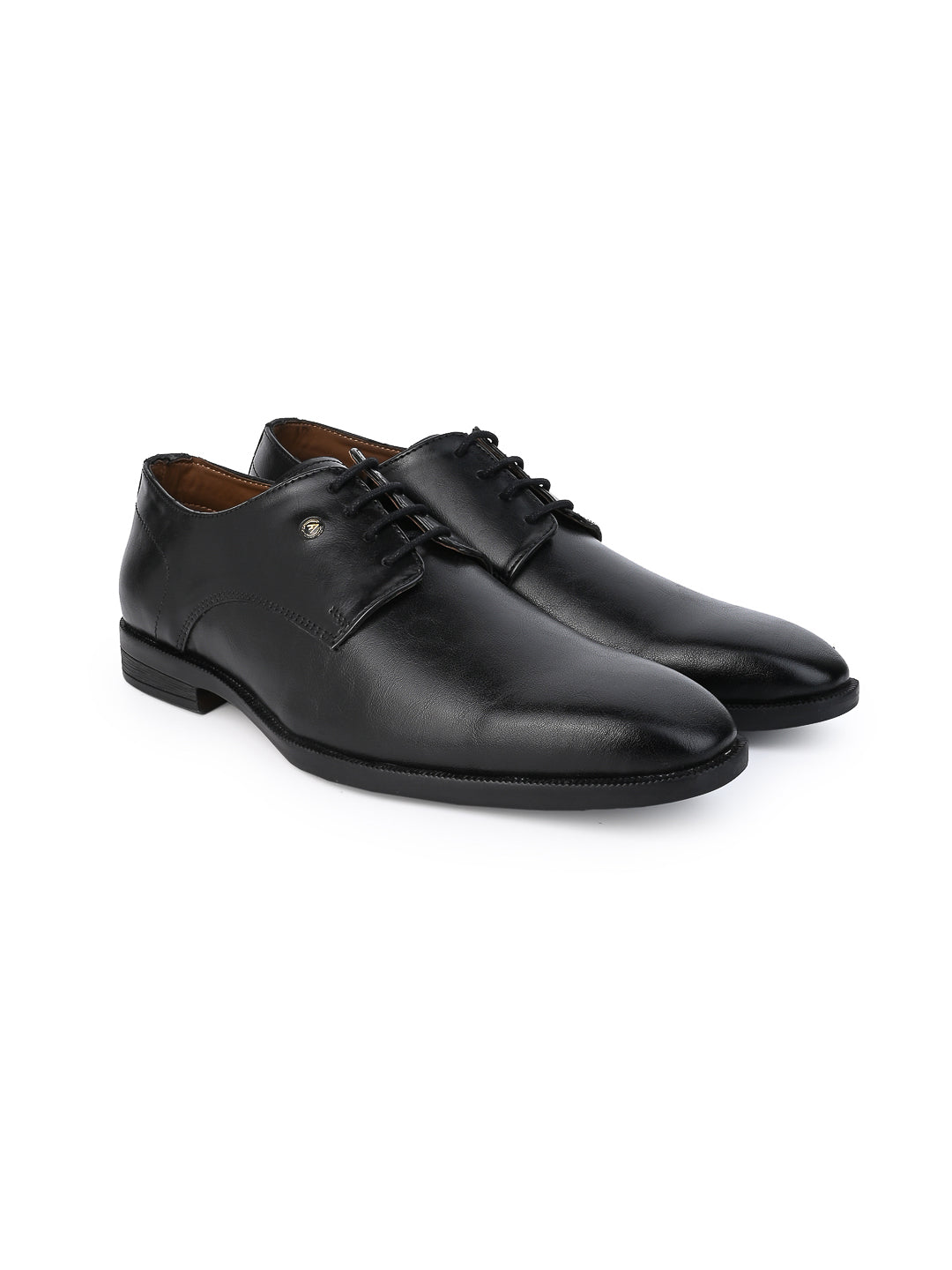 Alberto Torresi Black Laceup formal Shoes