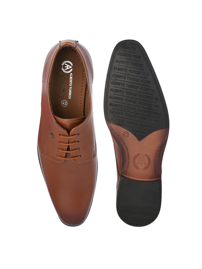 Alberto Torresi Smooth Formal Lace Ups Shoes