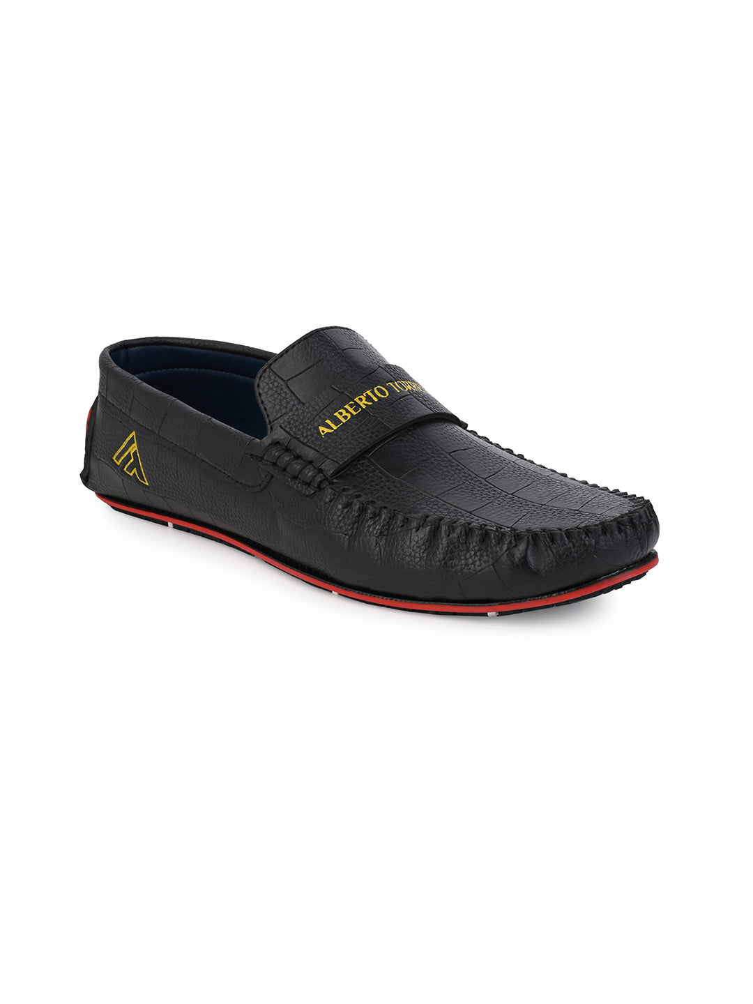 Alberto torresi Synthetic Black Casual Loafers