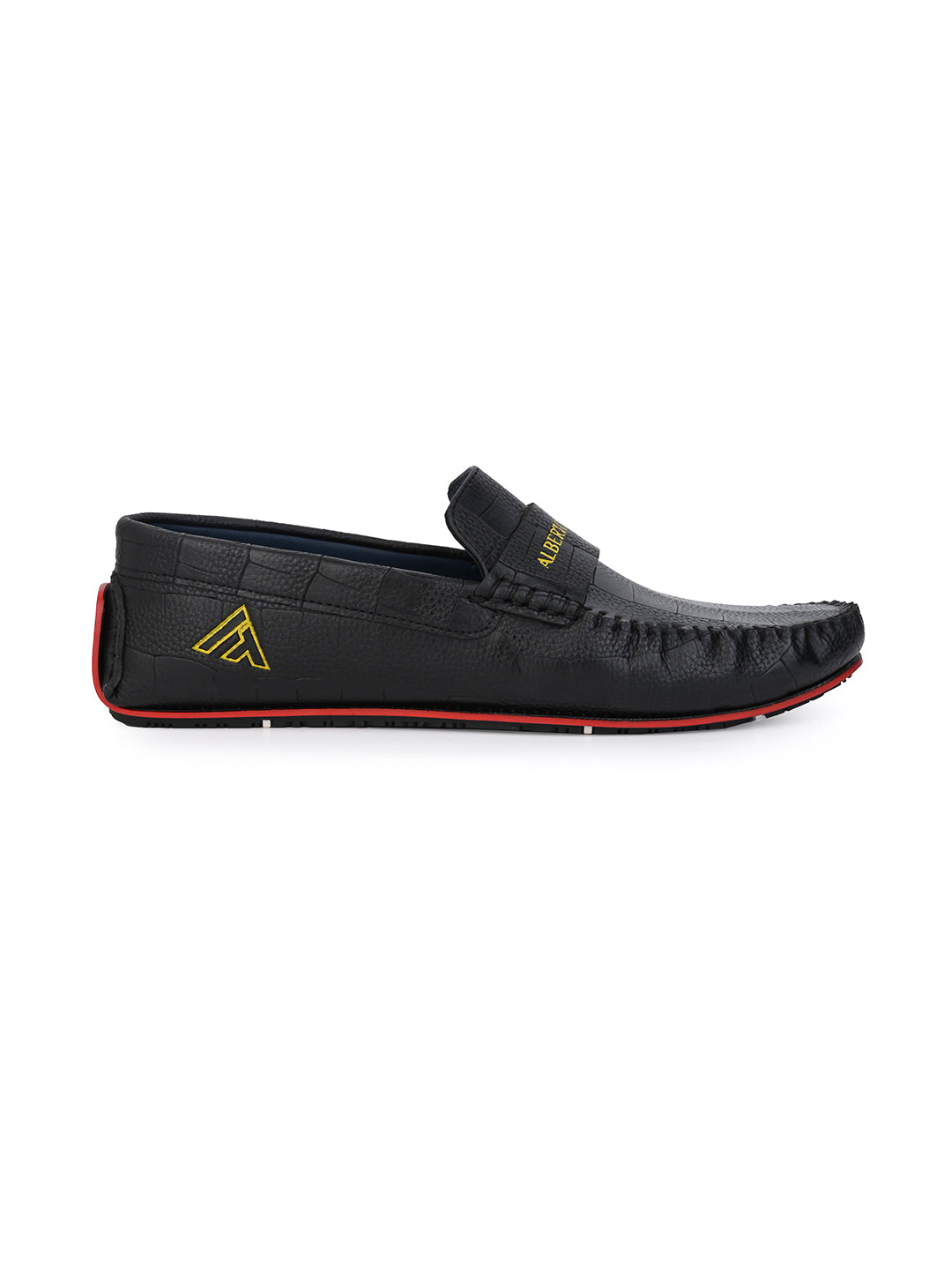 Alberto torresi Synthetic Black Casual Loafers