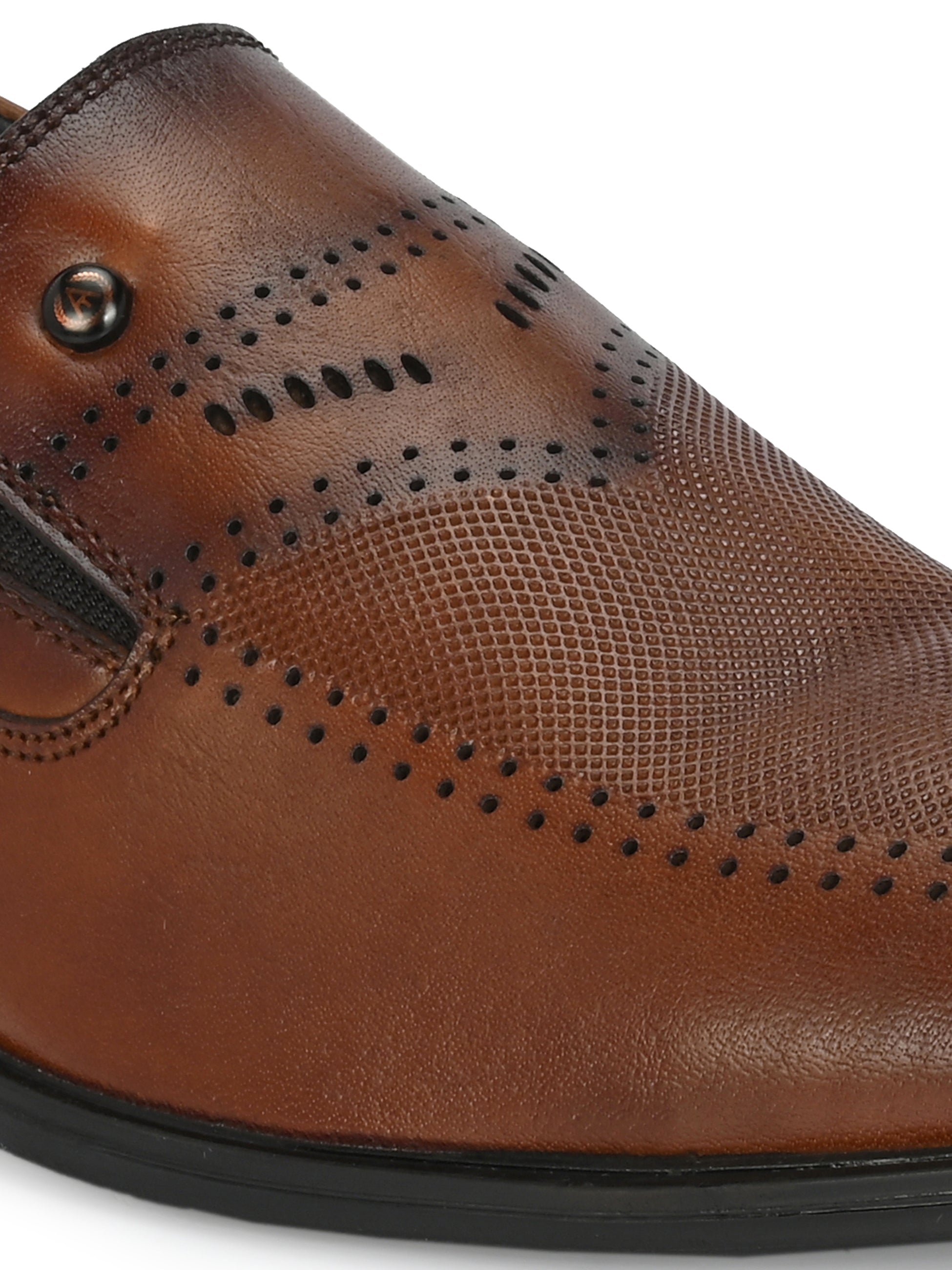 Alberto Torresi Tan Formal Shoe For Men