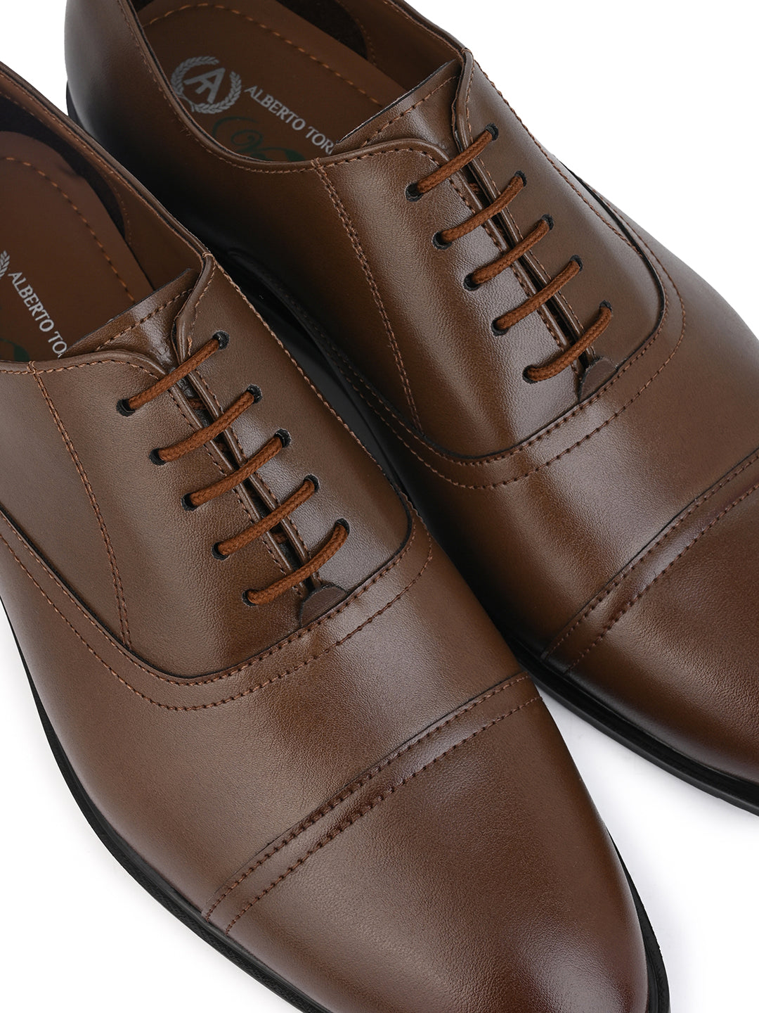 Alberto Torresi Tan Synthetic formal Shoes