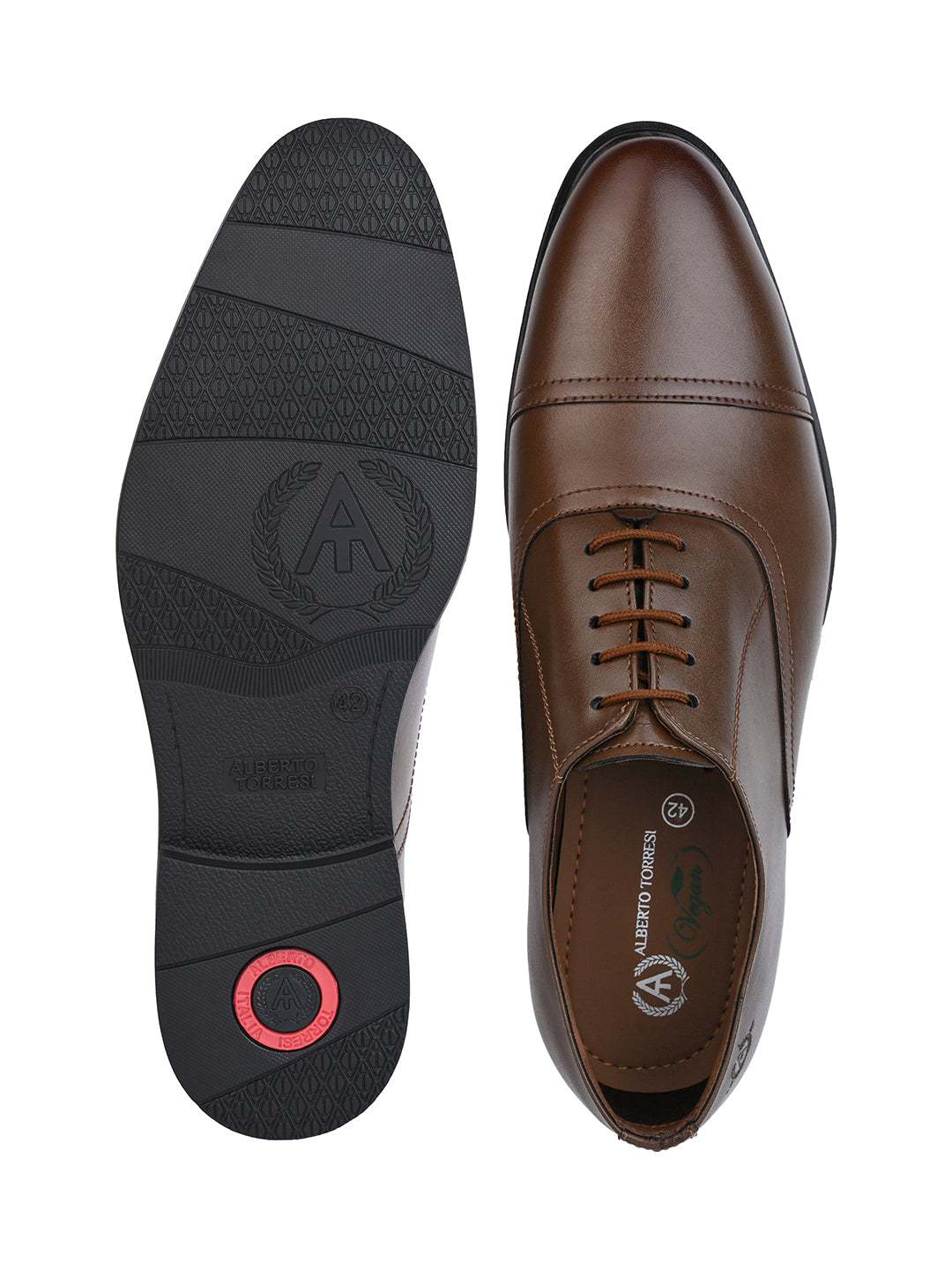 Alberto Torresi Tan Synthetic formal Shoes