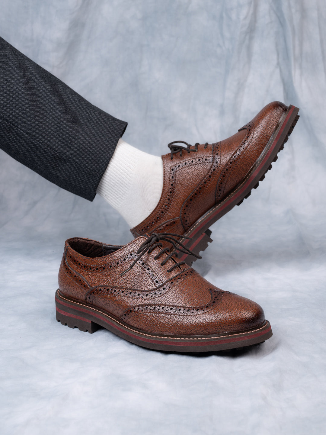 Alberto Torresi Latest Brogue Shoes With Padded Insole