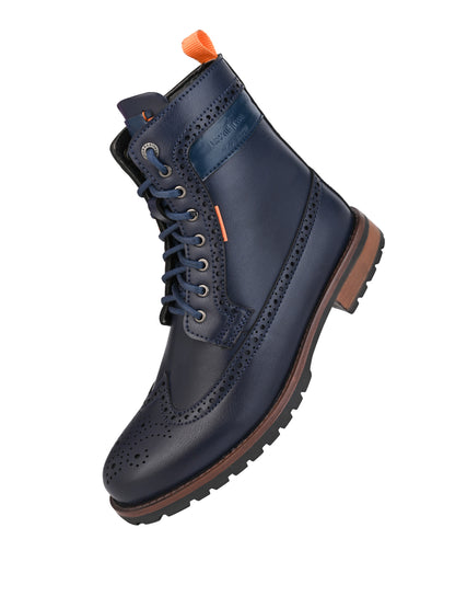 Alberto Torresi Men Blue Zayn Boots