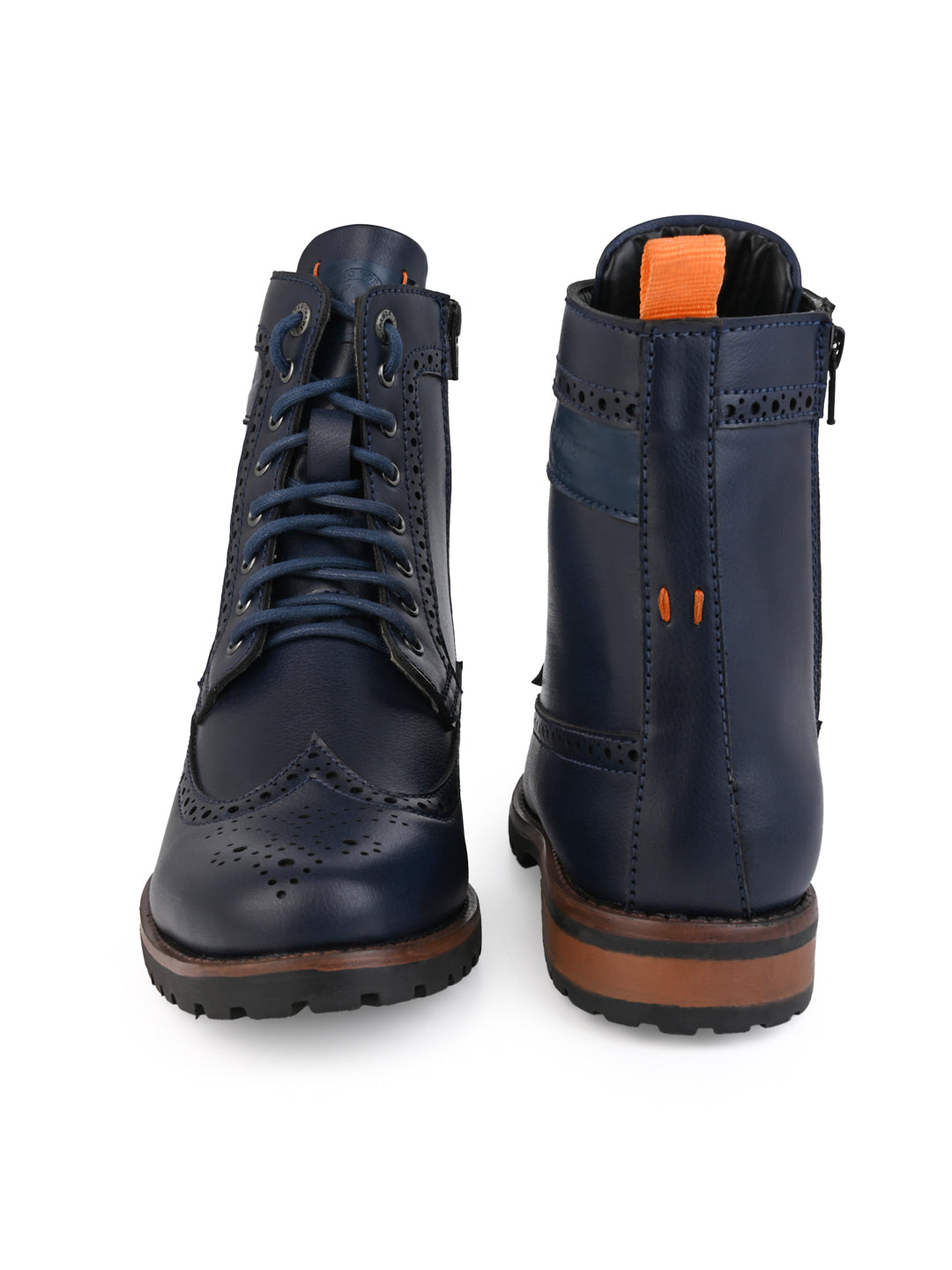 Alberto Torresi Men Blue Zayn Boots