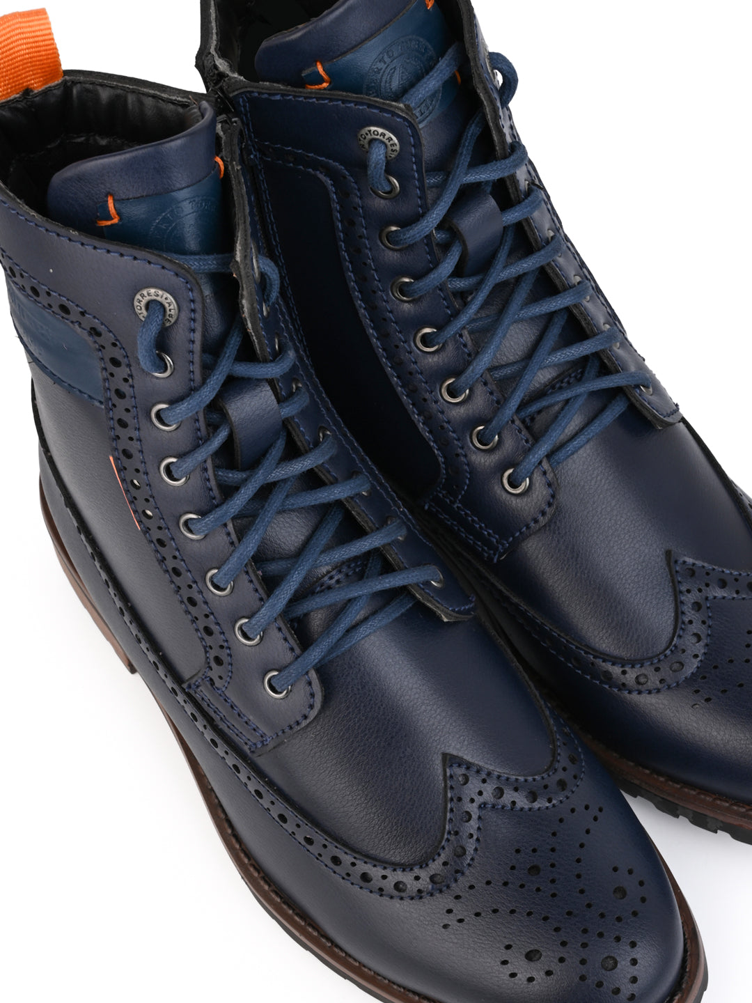 Alberto Torresi Men Blue Zayn Boots