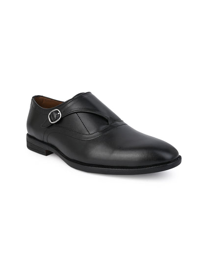 Alberto Torresi Black Slipon formal Shoes