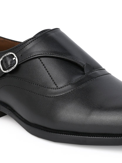 Alberto Torresi Black Slipon formal Shoes