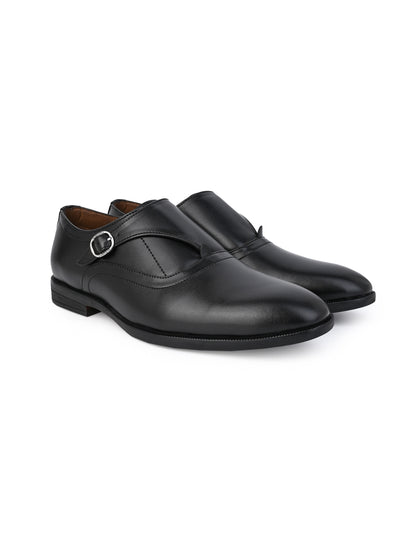 Alberto Torresi Black Slipon formal Shoes