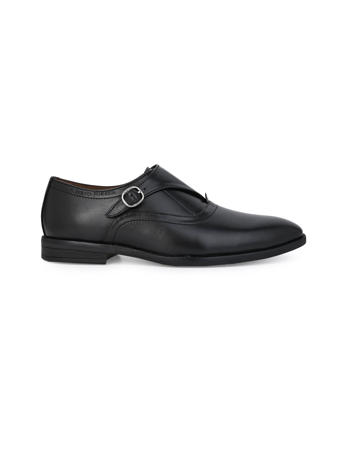 Alberto Torresi Black Slipon formal Shoes