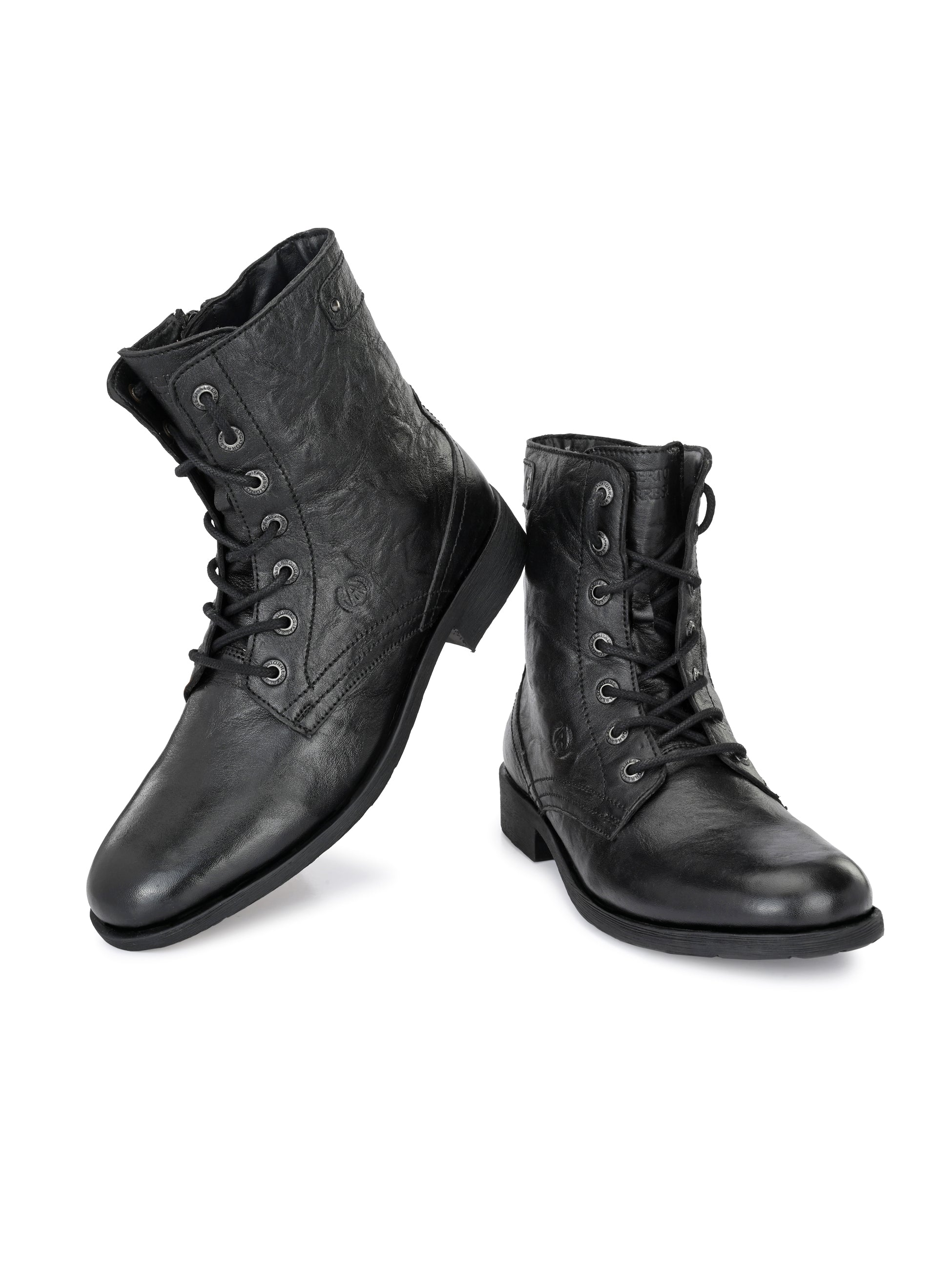 Alberto torresi black boots hotsell