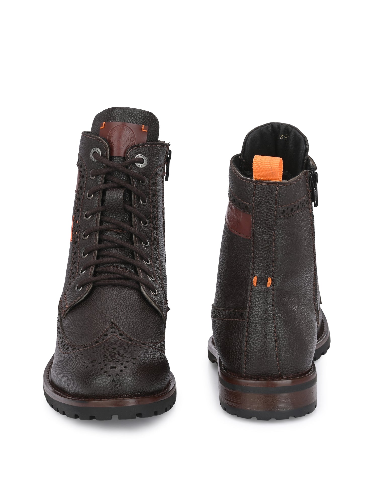 Alberto Torresi Men Brown Zayn Boots